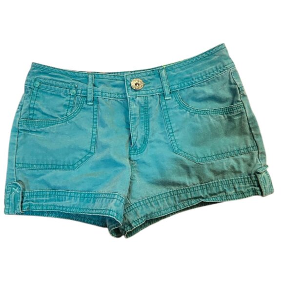 Turquoise Girls LIMITED TOO Summer Shorts sz 10/12 - Picture 1 of 7
